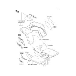 PATTERN,FR FENDER,LH,