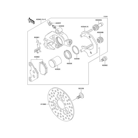 CALIPER-ASSY,FR,RH,AL