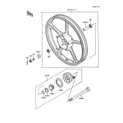 WHEEL-ASSY,FR,F.RED