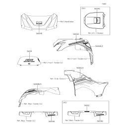 PATTERN,FR FENDER,LH