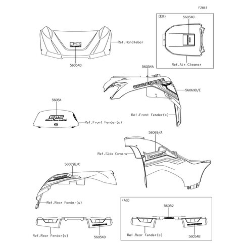 PATTERN,FR FENDER,RH
