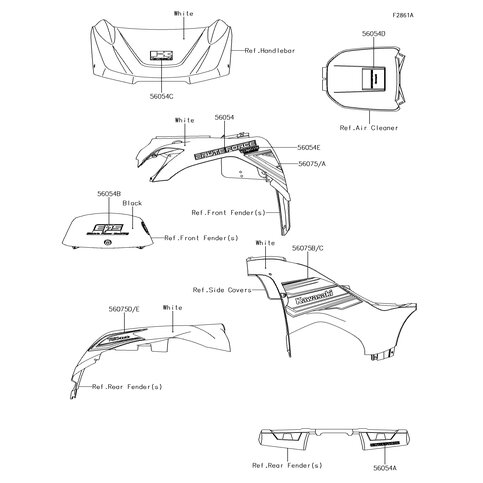 PATTERN,FR FENDER,LH