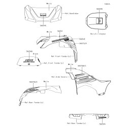 PATTERN,FR FENDER,LH