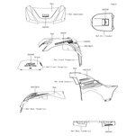PATTERN,FR FENDER,LH
