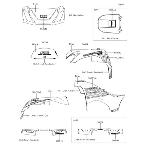 PATTERN,FR FENDER,RH