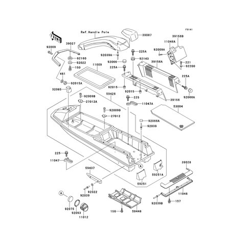 PAD,DECK,RH