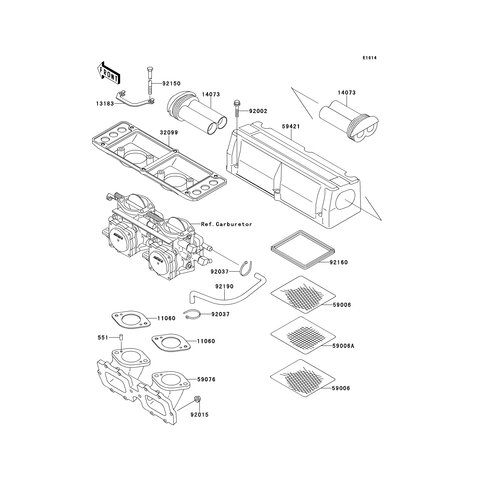 VERGASERANSCHLUSSSTUT