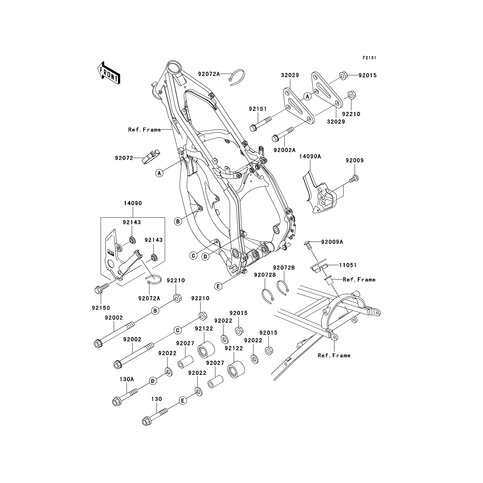 BEFESTIGUNGSB.,L=145