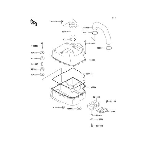 MUFFLER,WATER BOX,LWR