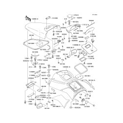 PAD,HANDLE COVER,RH,V
