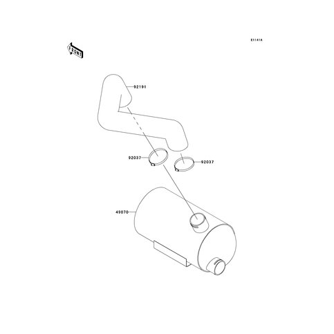 MUFFLER-COMP,WATER