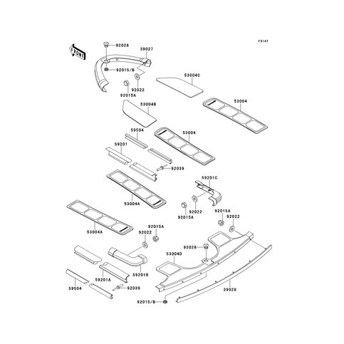 BUMPER,SIDE,RH,VIOLET