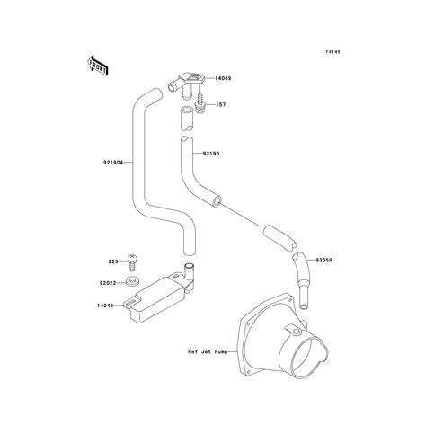 TUBE,FILTER-BREATHER