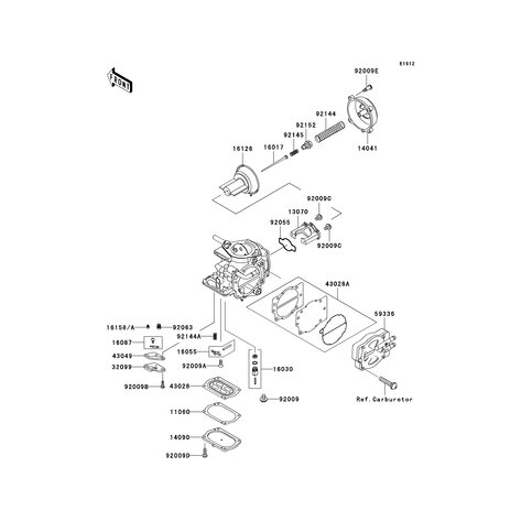 SCREW,DIAPHRAGM  COVE