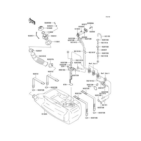 TUBE,FUEL TANK - FILL