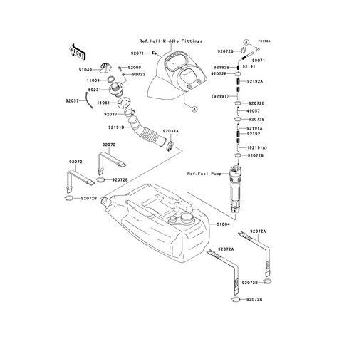 TUBE,CORRUGATED,L=270