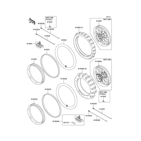 SPOKE-INNER,RR,204MMX