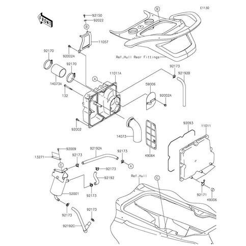 TUBE,OIL TANK-AIR CLEANER