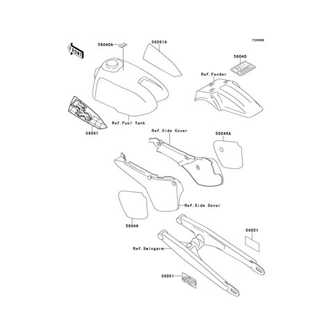 PATTERN,FUEL TANK,LH