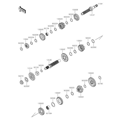 U-SCHEIBE,22.3X27X0.5