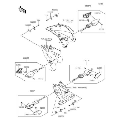 LAMP-ASSY-SIGNAL,RR,RH