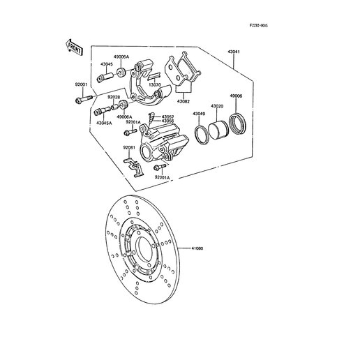 BREMSSCHEIBE VORN