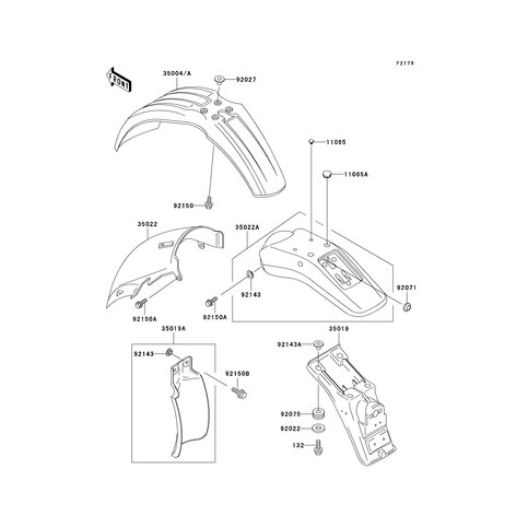 FLAP,RR FENDER,FR