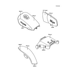 PATTERN,FRONT FENDER,