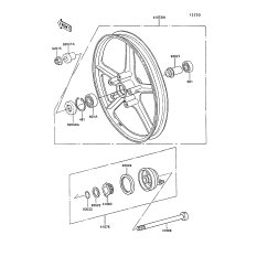 WHEEL-ASSY,FR,F.RED