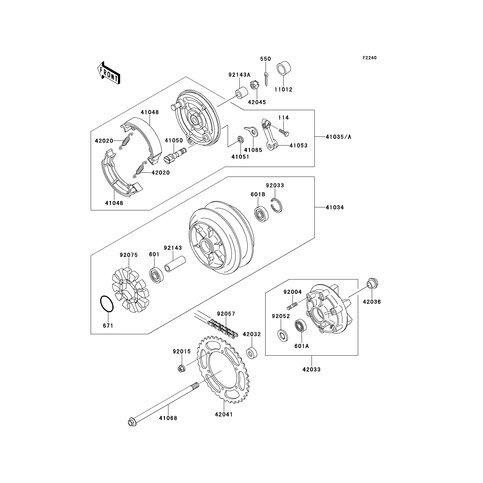 PANEL ASSY BRAKE RR