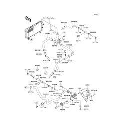 HOSE-COOLING,HEAD,FR-