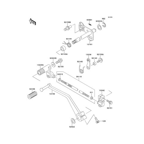 BOLT,RETURN SPRING