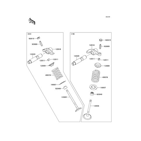 NUT,VALVE ADJUST LOCK