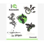 Kawasaki Tattoo Set 