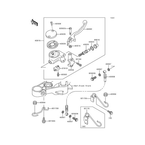 BREMSSCHLAUCH,VO