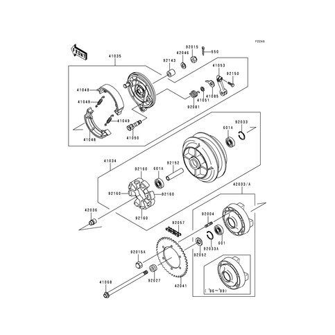 DAMPER,SHOCK,RR HUB