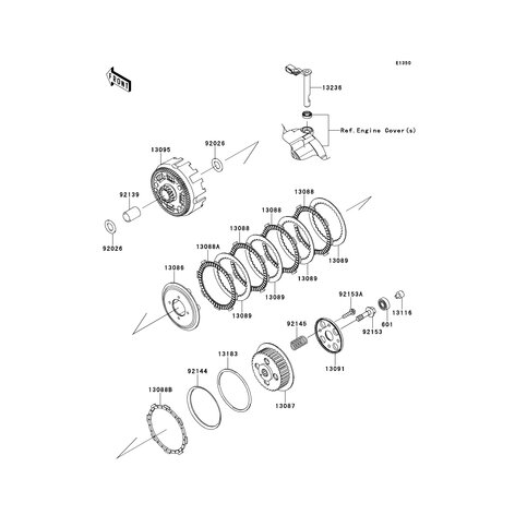 AUSRUECKHEBEL,KUPPLUN