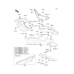 HECKTEIL,MITTE,BLACK