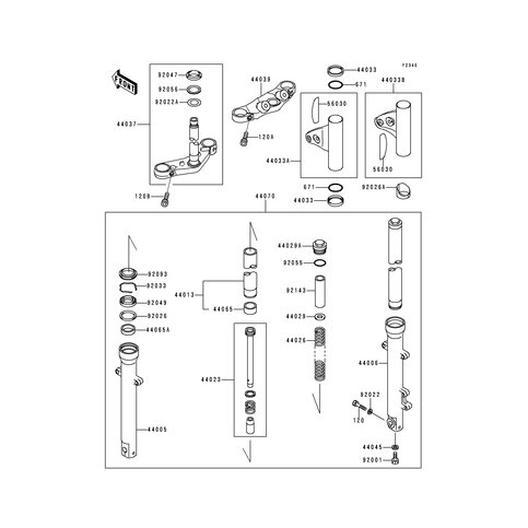 SEAT-FORK SPRING