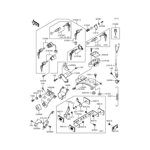 PLATE,RR SEAT,FR