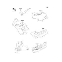 PATTERN,LWR COWLING,LH