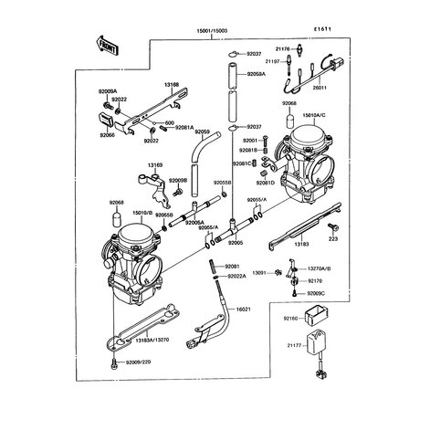 CARBURETOR,LH