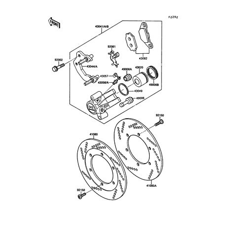 CALIPER-ASSY,FR,LH,BLACK