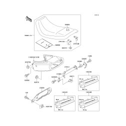HECKTEIL SCHWARZ/GRAU