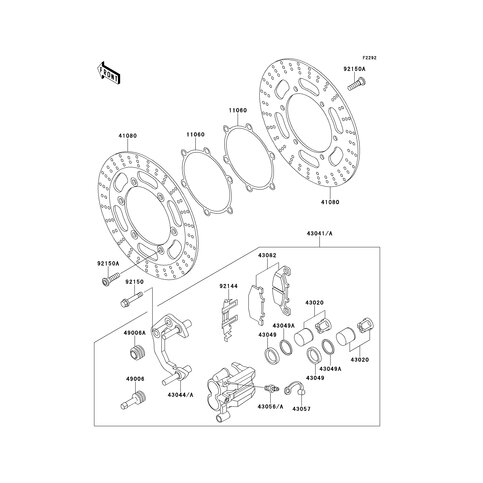 CALIPER-ASSY,FR,RH,BL