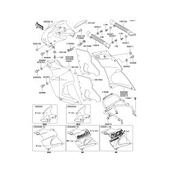 PAD,LWR COWLING,LH