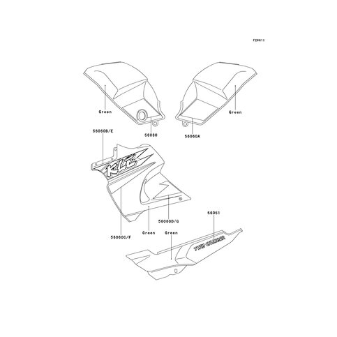 PATTERN,FUEL TANK,RH