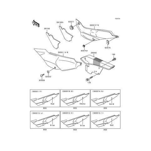 SEIT.DECK.,LH,BLUE/BL