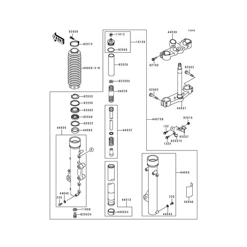 GABELMANSCHETTE SCHWA