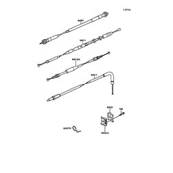 CABLE-THROTTLE,CLOSIN